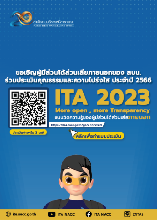 การประเมินคุณธรรมและความโปร่งไส ประจำปี 2566