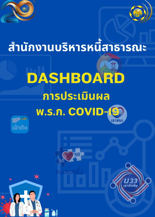 Dashboard การประเมินผล พ.ร.ก. Covid-19 ของ สบน.